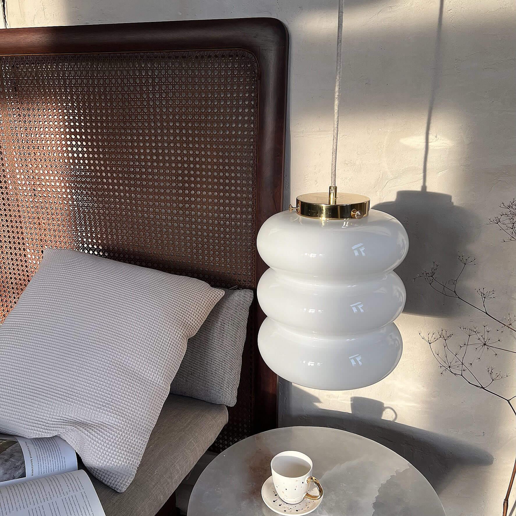 Lampa wisząca BIBE mosiężny Embassy Interiors Eye on Design
