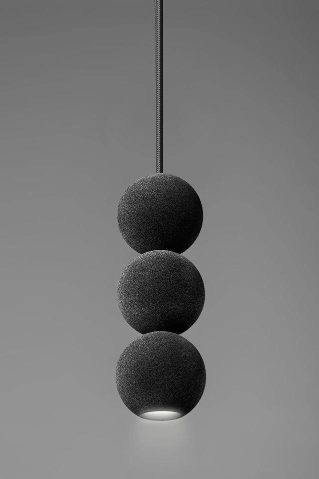 Lampa wisząca BOLA BOLA VELVET szara Loftlight Eye on Design