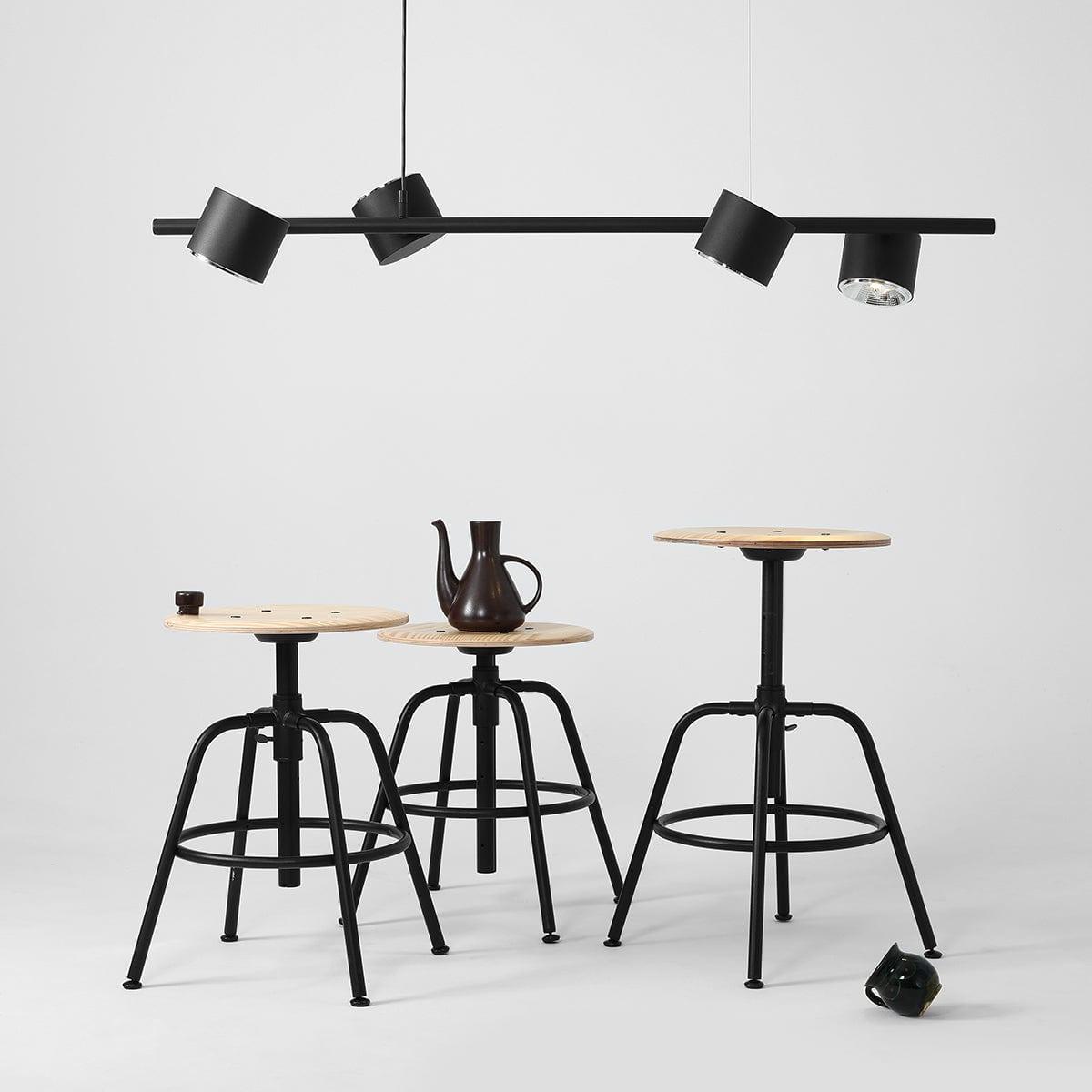 Lampa wisząca BOT QUATRO czarny Artera Eye on Design