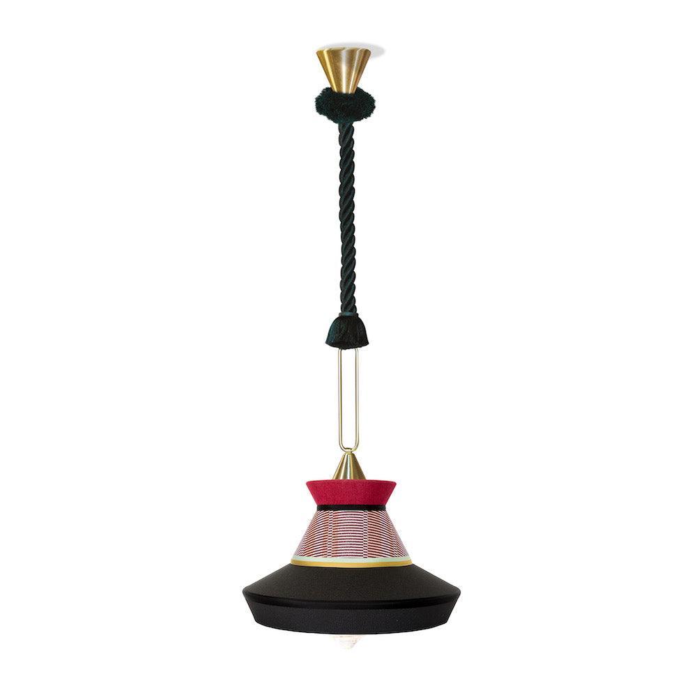 Lampa wisząca CALYPSO GUADALOUPE czarny Contardi Eye on Design