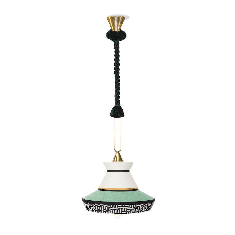 Lampa wisząca CALYPSO GUADALOUPE miętowy Contardi Eye on Design