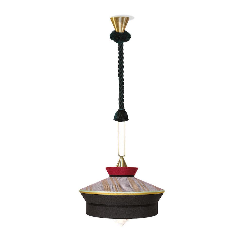 Lampa wisząca CALYPSO MARTINIQUE czarny Contardi Eye on Design