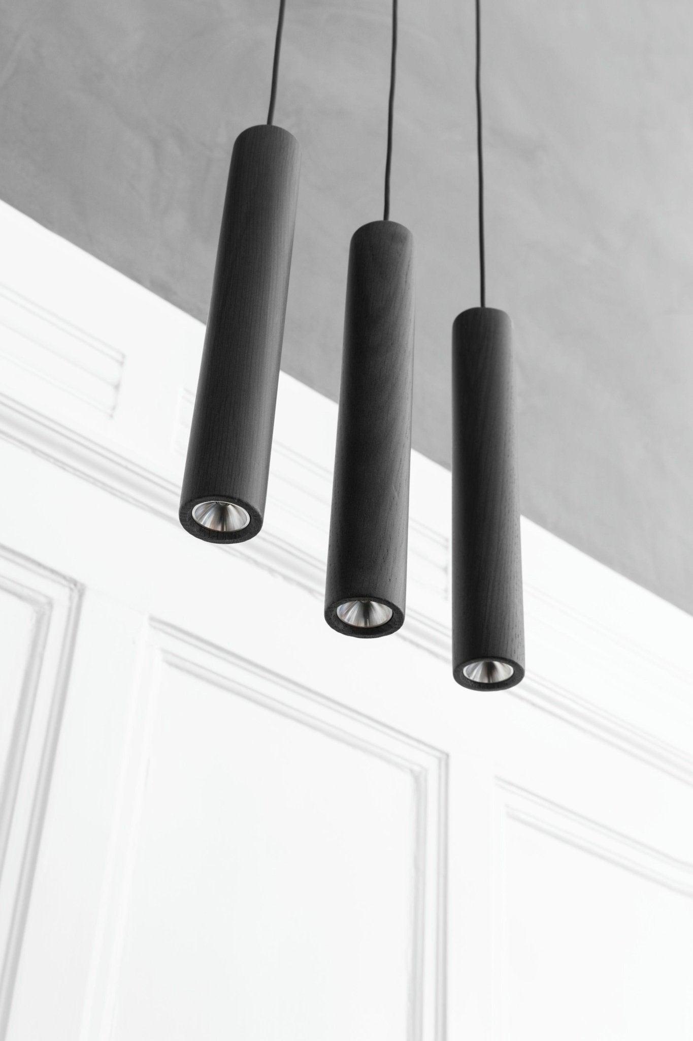 Lampa wisząca CHIMES czarny dąb UMAGE Eye on Design