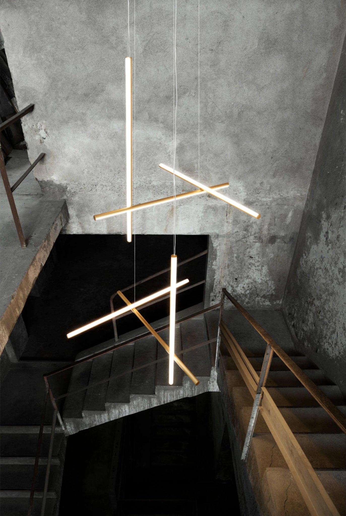 Lampa wisząca COORDINATES szampański Flos Eye on Design
