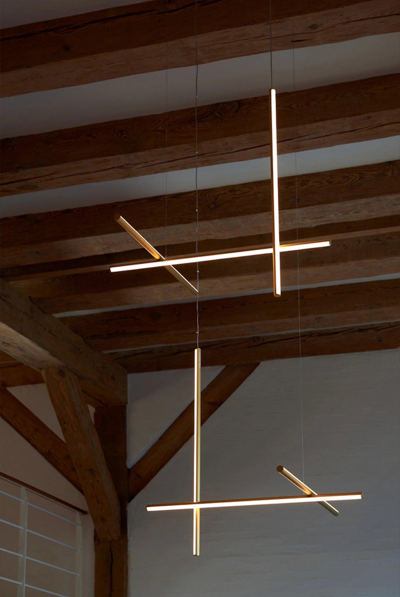 Lampa wisząca COORDINATES szampański Flos Eye on Design