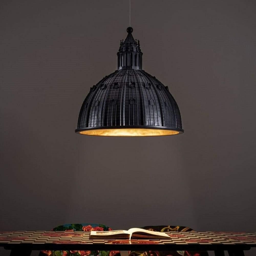 Lampa wisząca CUPOLONE QUARANTACINQUE szary Seletti Eye on Design