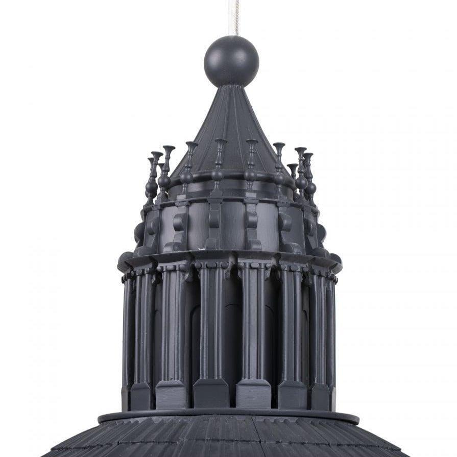 Lampa wisząca CUPOLONE QUARANTACINQUE szary Seletti Eye on Design