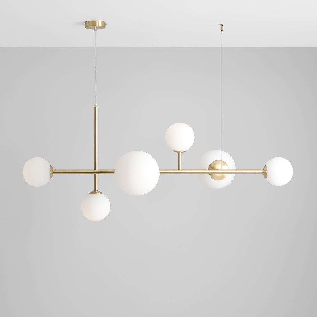 Lampa wisząca DIONE HEXA mosiężny Artera Eye on Design