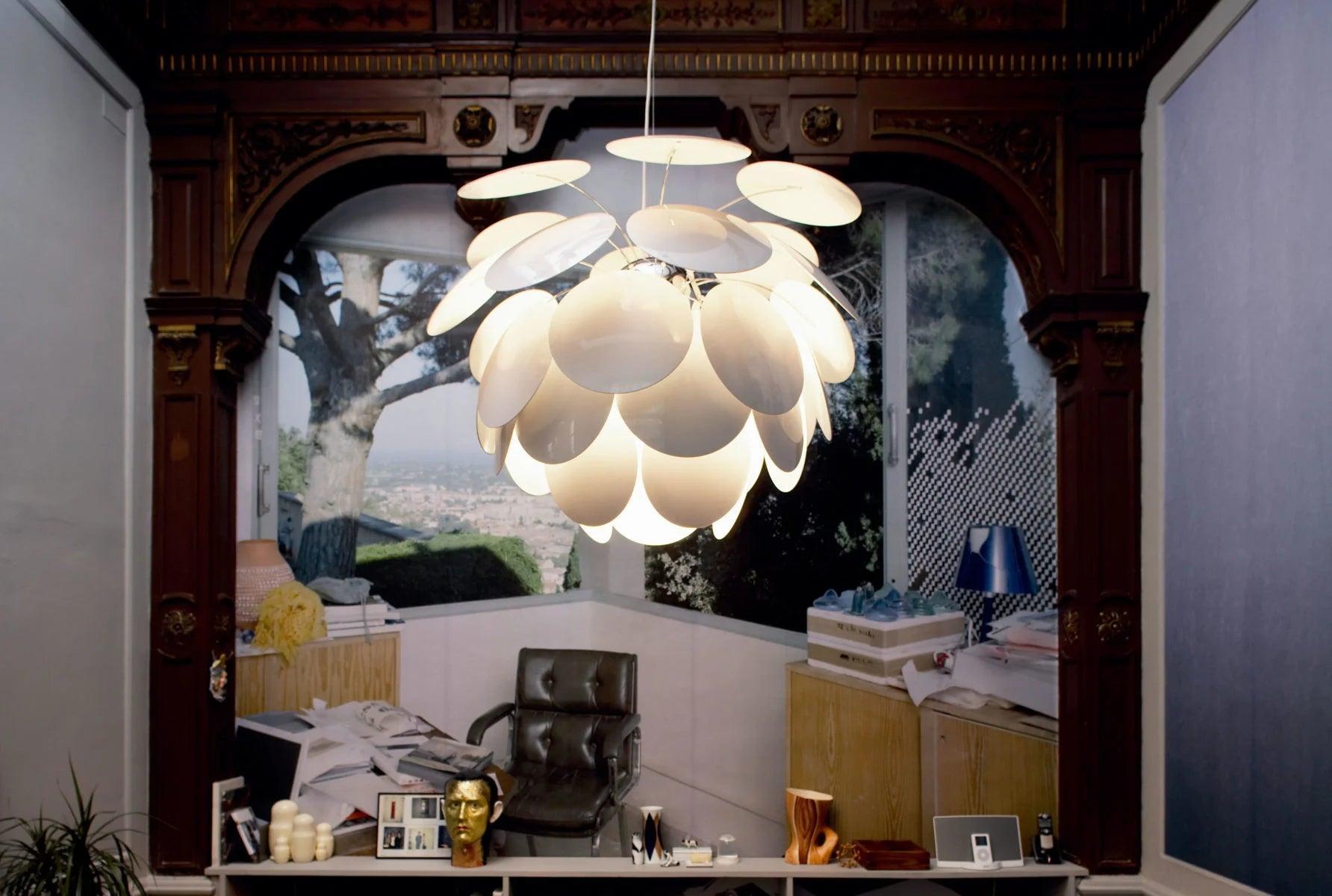 Lampa wisząca DISCOCO biały Marset Eye on Design