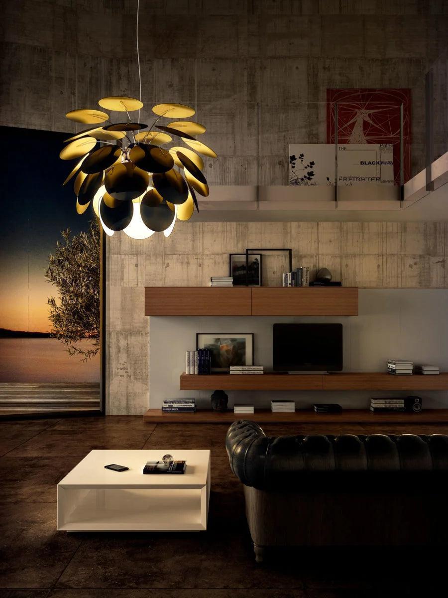 Lampa wisząca DISCOCO szary mat Marset Eye on Design