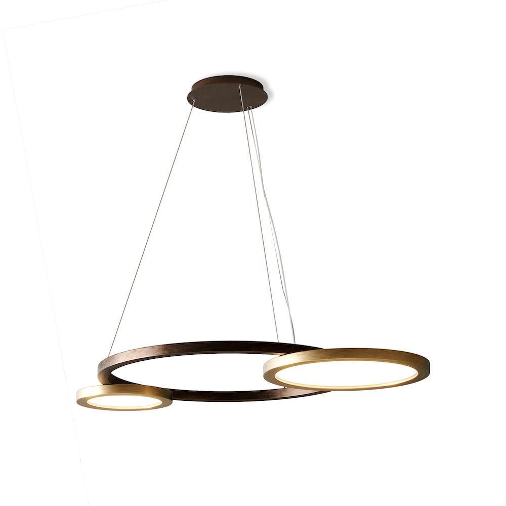 Lampa wisząca ECLISSE brązowy Contardi Eye on Design