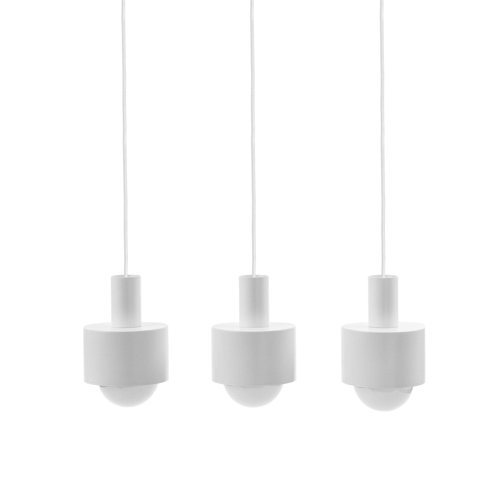 Lampa wisząca ENKEL TRE biały Ummo Eye on Design
