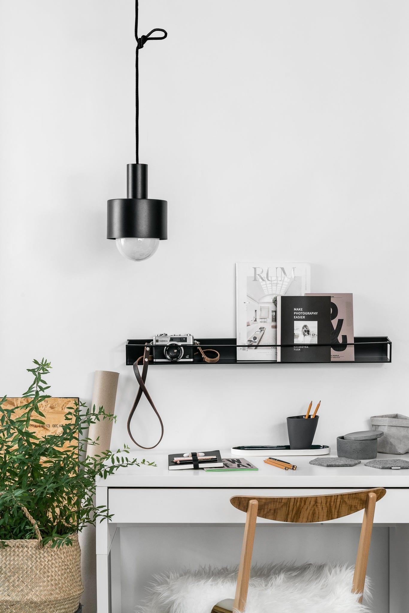 Lampa wisząca ENKEL UNO czarny Ummo Eye on Design