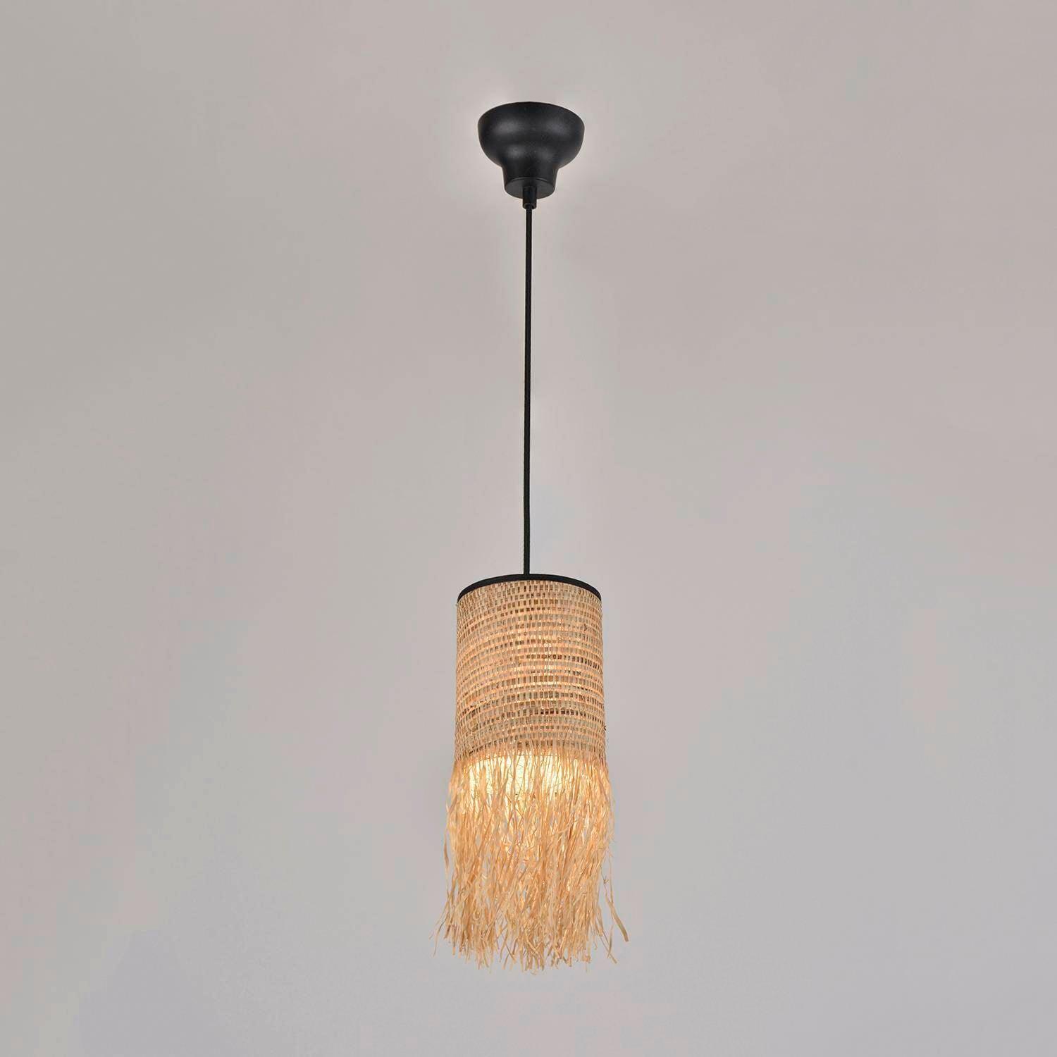 Lampa wisząca FORMENTERA 1L bananowiec i rafia Market Set Eye on Design