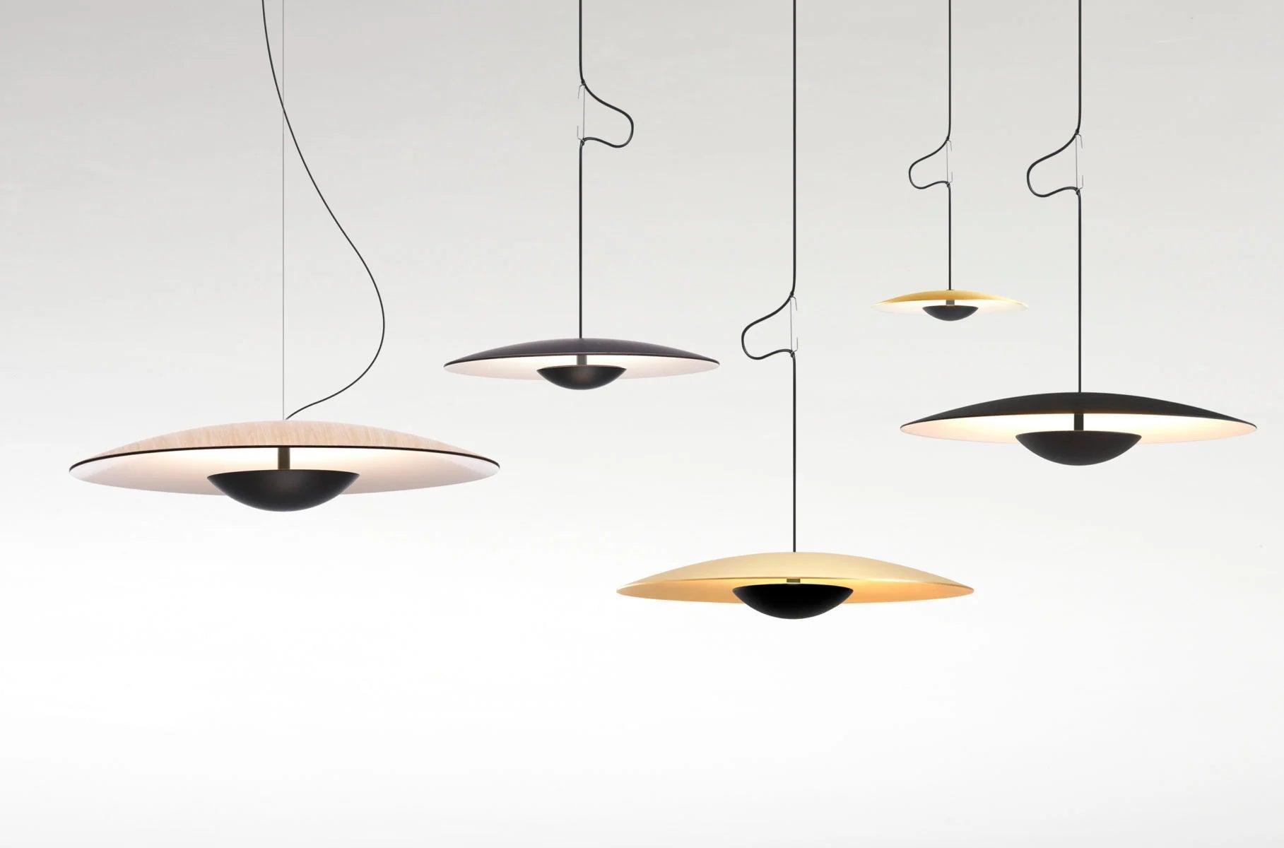 Lampa wisząca GINGER czarny z białym wykończeniem Marset Eye on Design