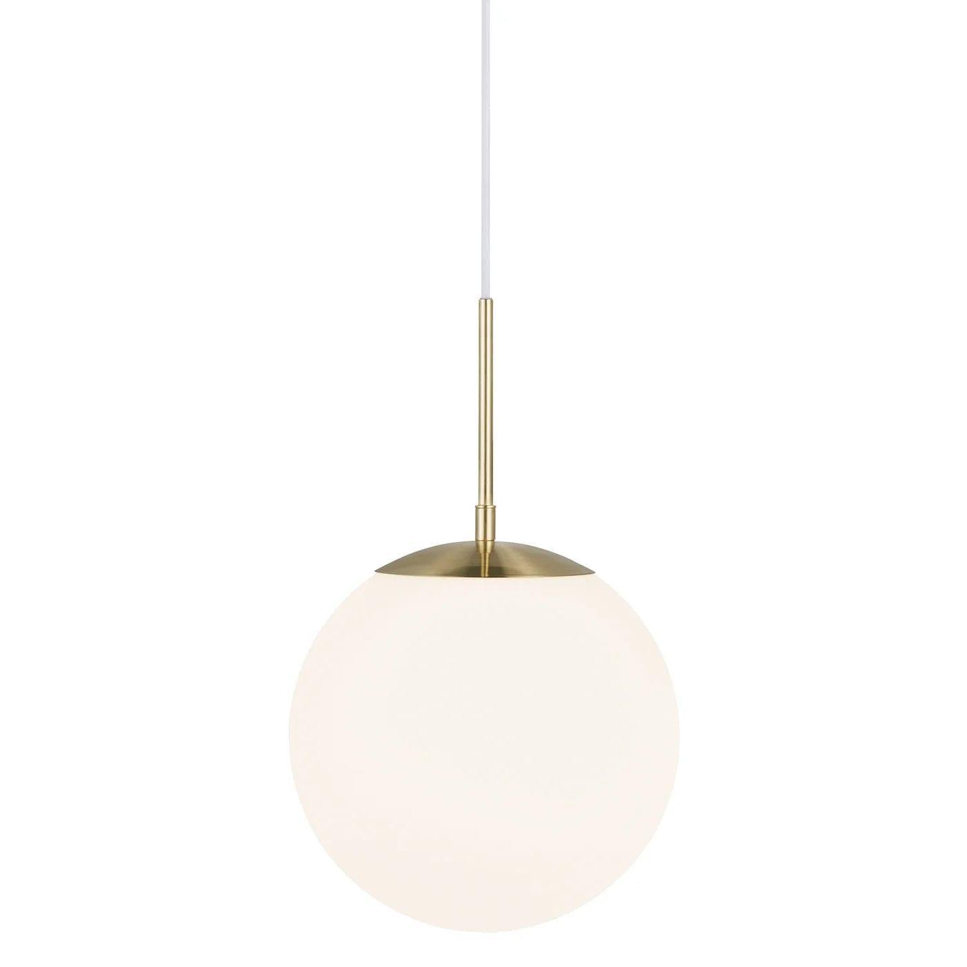 Lampa wisząca GRANT złoty Nordlux 25 x 25 cm Eye on Design