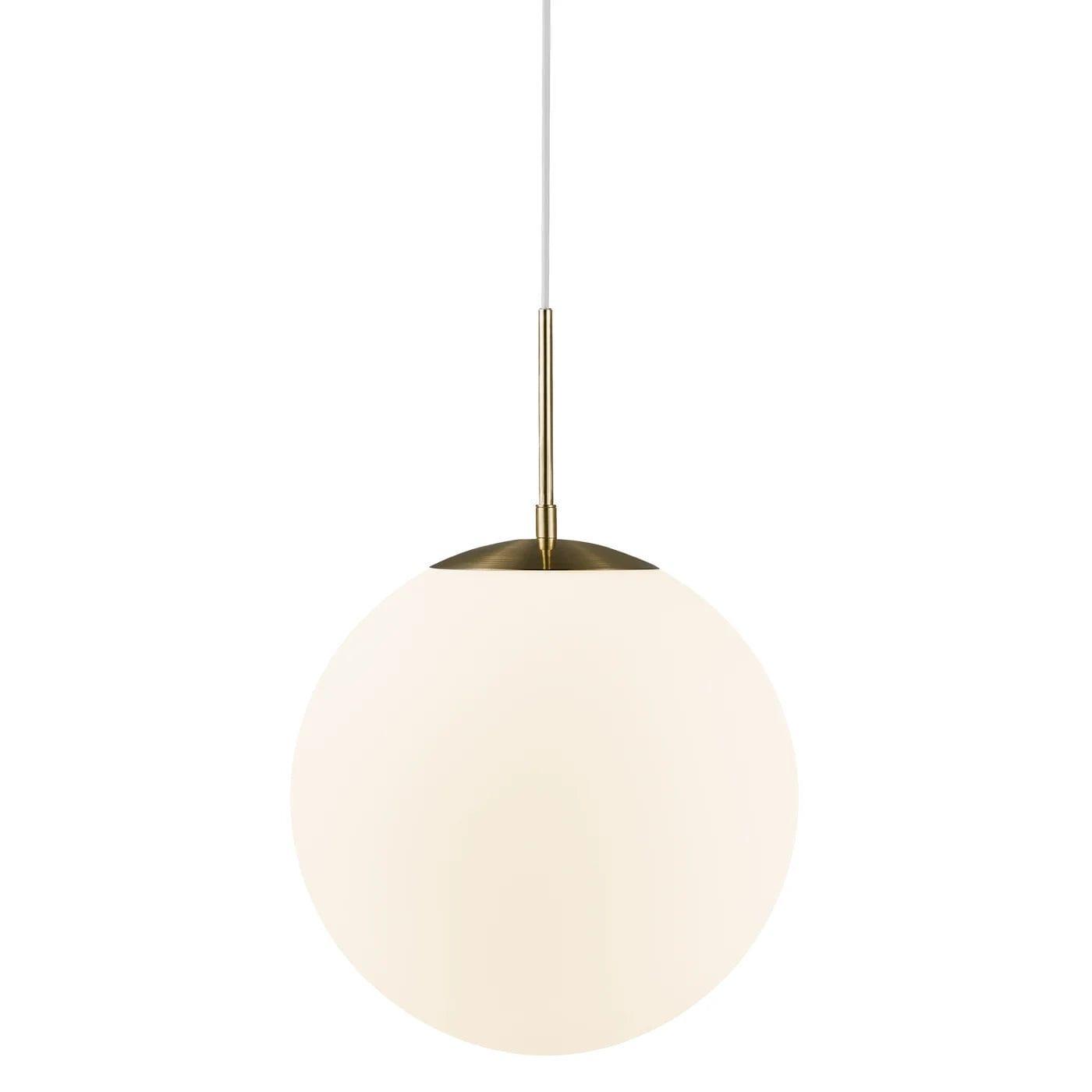 Lampa wisząca GRANT złoty Nordlux 35 x 35 cm Eye on Design