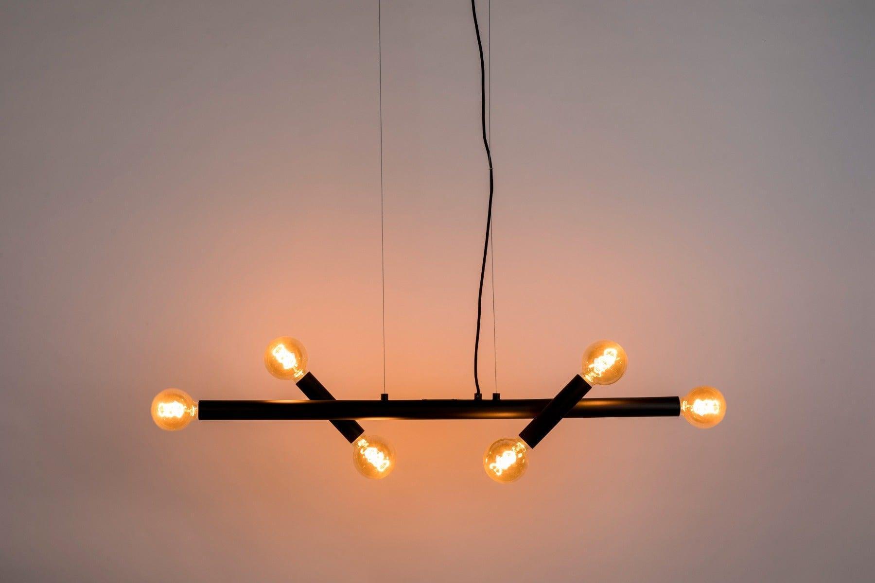 Lampa wisząca HAWK WIDE czarny Zuiver Eye on Design