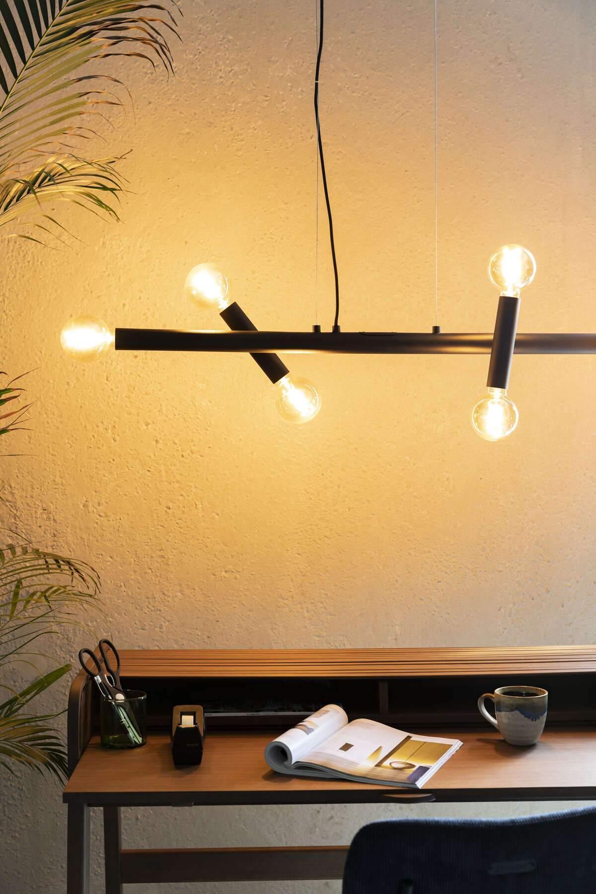 Lampa wisząca HAWK WIDE czarny Zuiver Eye on Design