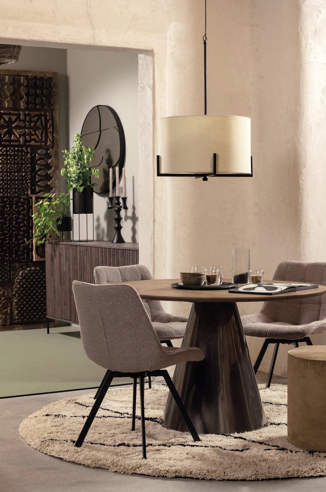 Lampa wisząca HOLLY beżowy Woood Exclusive Eye on Design