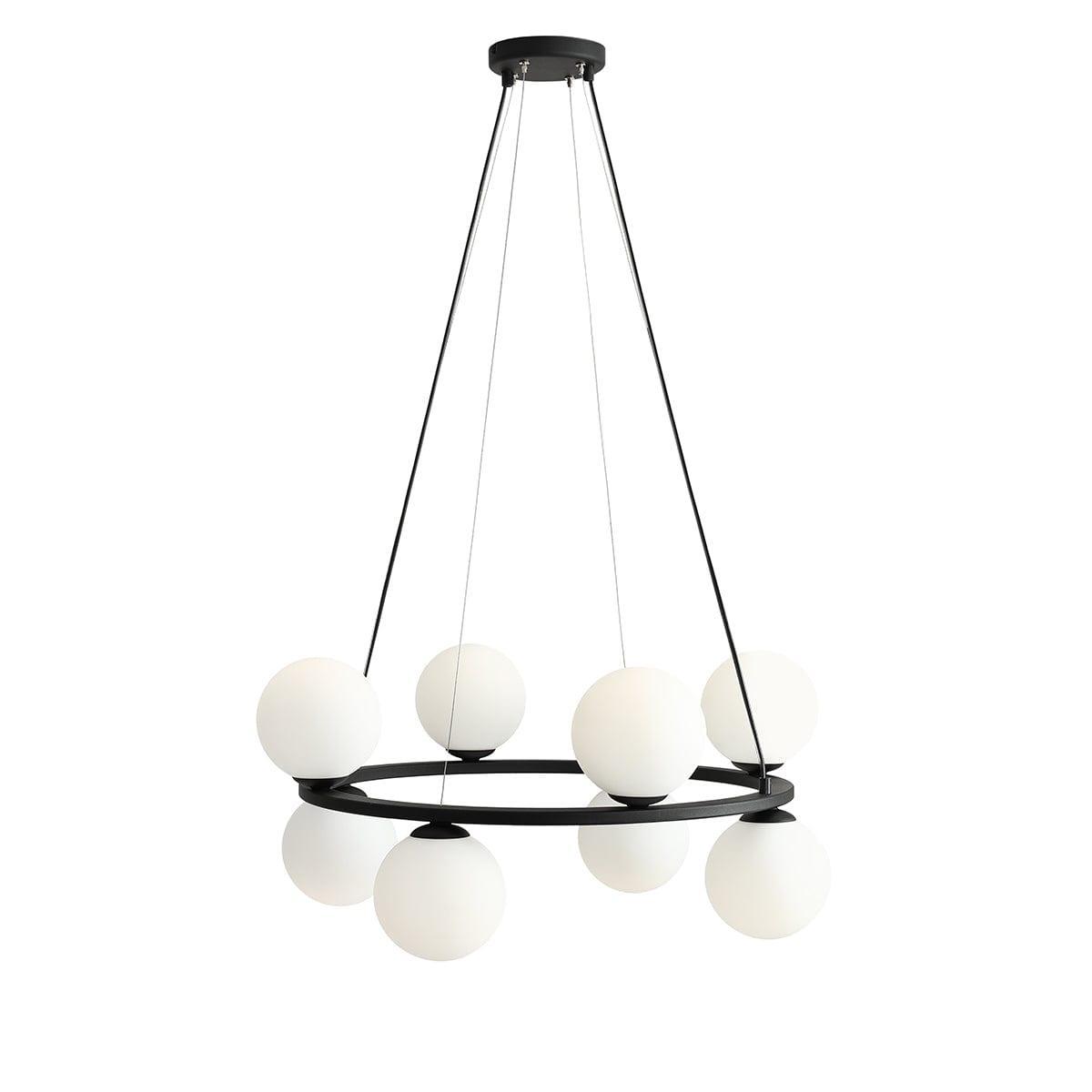 Lampa wisząca KRONE czarny Artera 8 Eye on Design