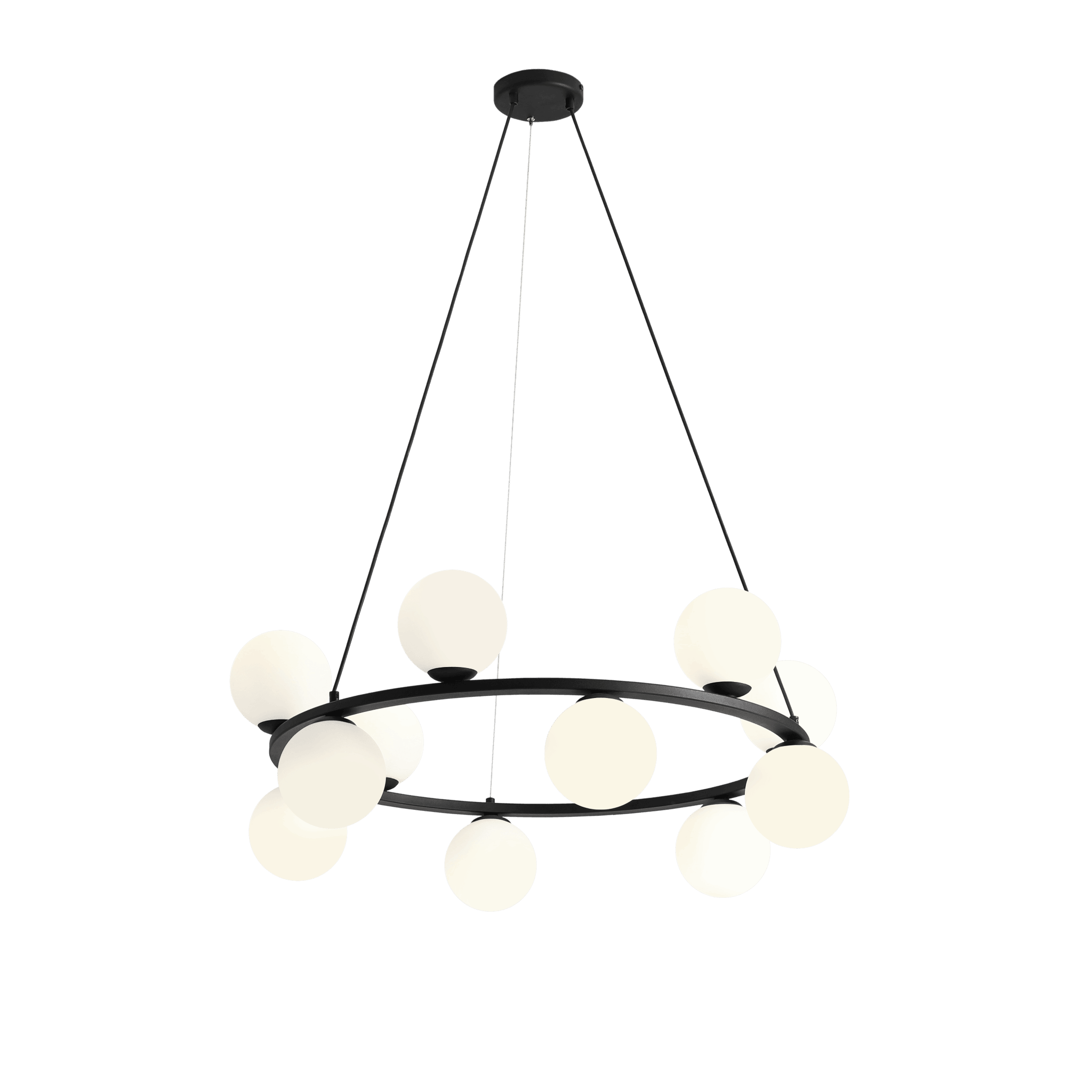 Lampa wisząca KRONE czarny Artera 12 Eye on Design