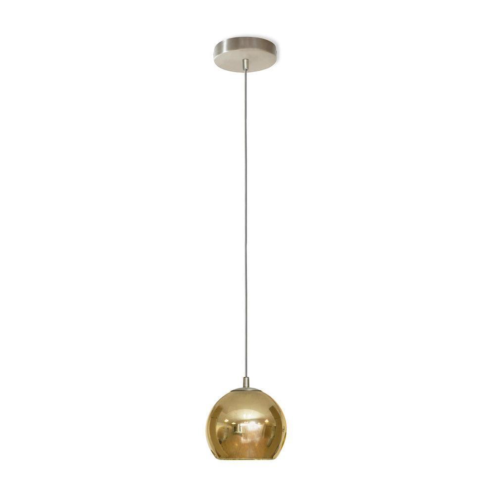 Lampa wisząca KUBRIC SO satynowy złoty Contardi Eye on Design