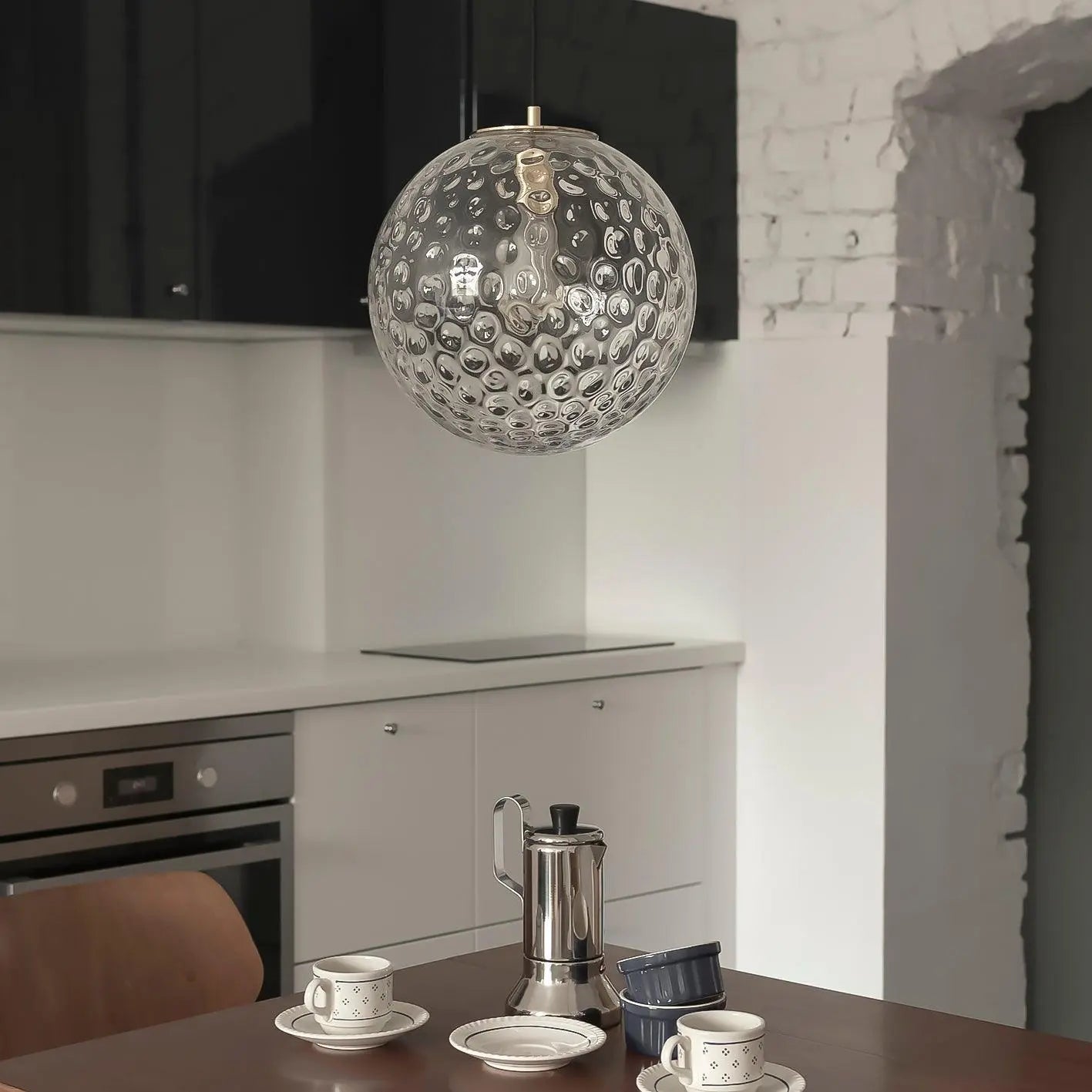 Lampa wisząca KULA REFLEKSYJNA mosiężny – Embassy Interiors