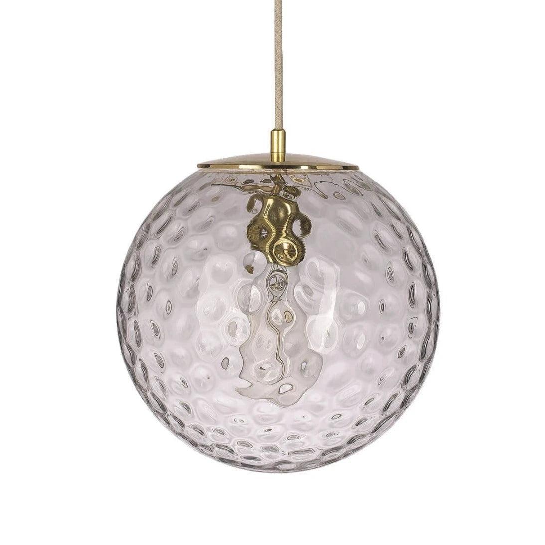 Lampa wisząca KULA REFLEKSYJNA mosiężny Embassy Interiors 30 cm klasyczne Eye on Design