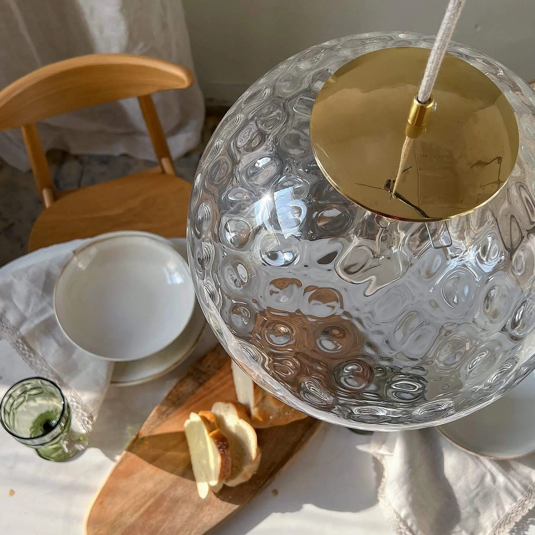 Lampa wisząca KULA REFLEKSYJNA nikiel – Embassy Interiors