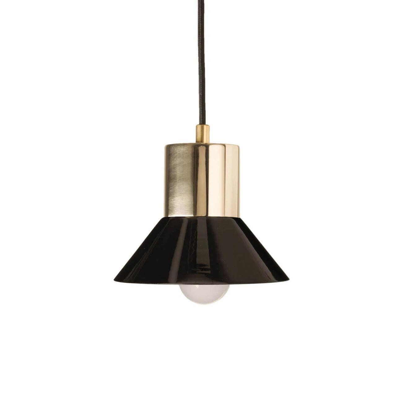 Lampa wisząca MALMO czarny Embassy Interiors mała klasyczne Eye on Design