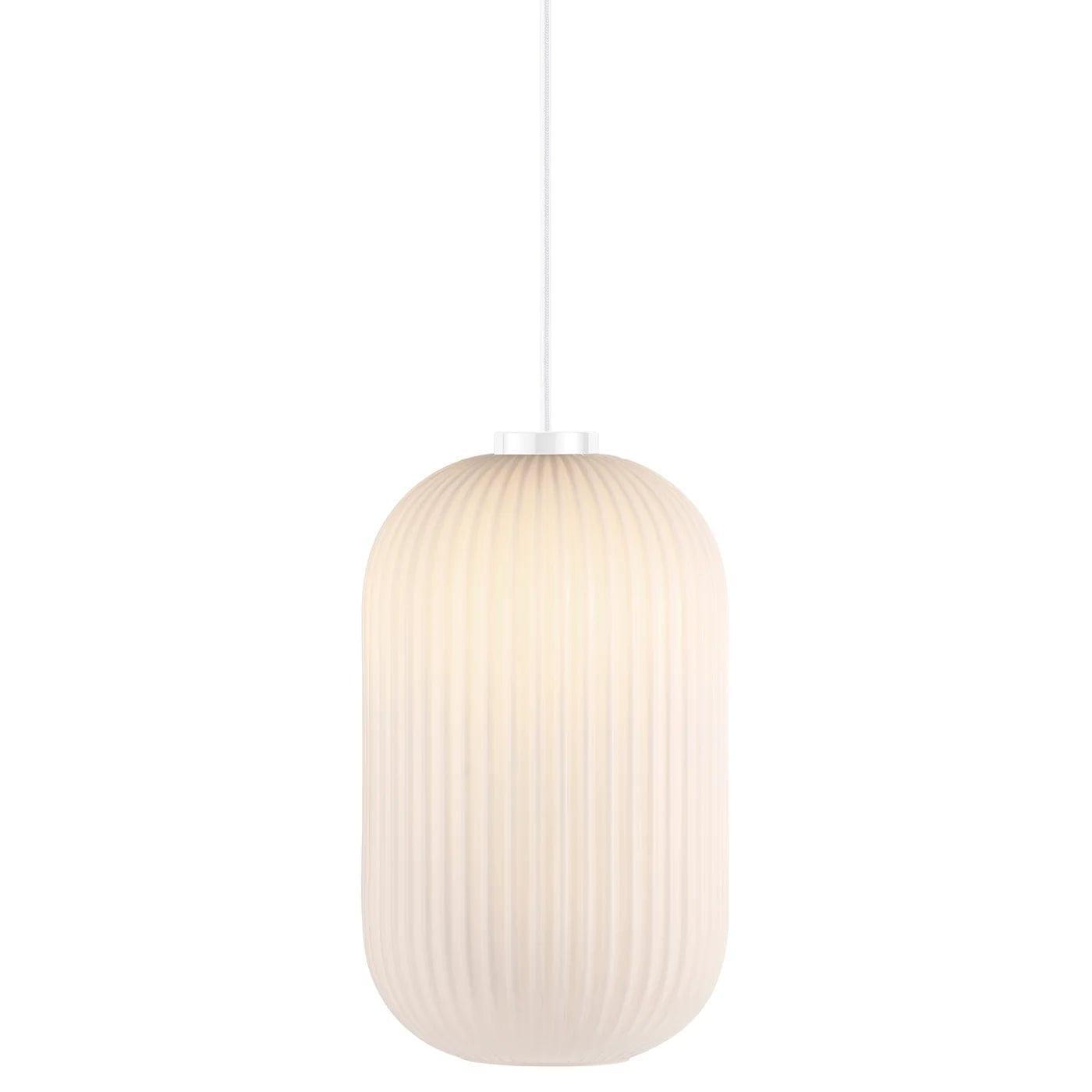 Lampa wisząca MILFORD szkło z białym wykończeniem Nordlux Eye on Design