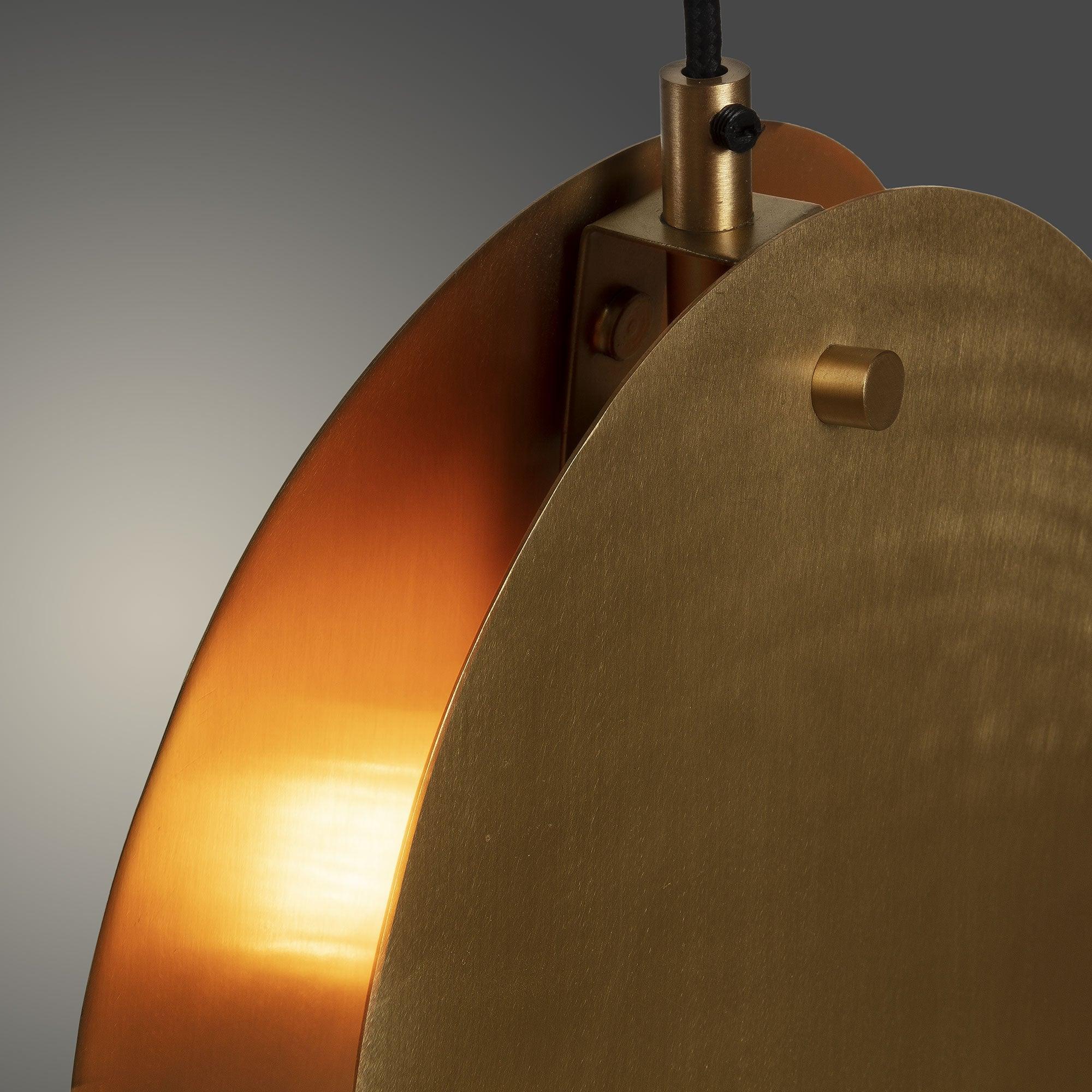 Lampa wisząca MONICA mosiężny La Forma Eye on Design