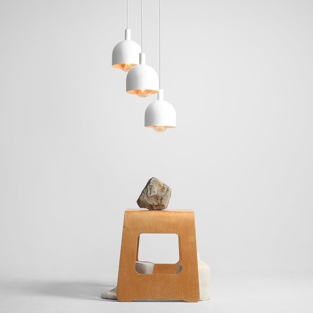 Lampa wisząca na kole BERYL TRIO biały Artera Eye on Design
