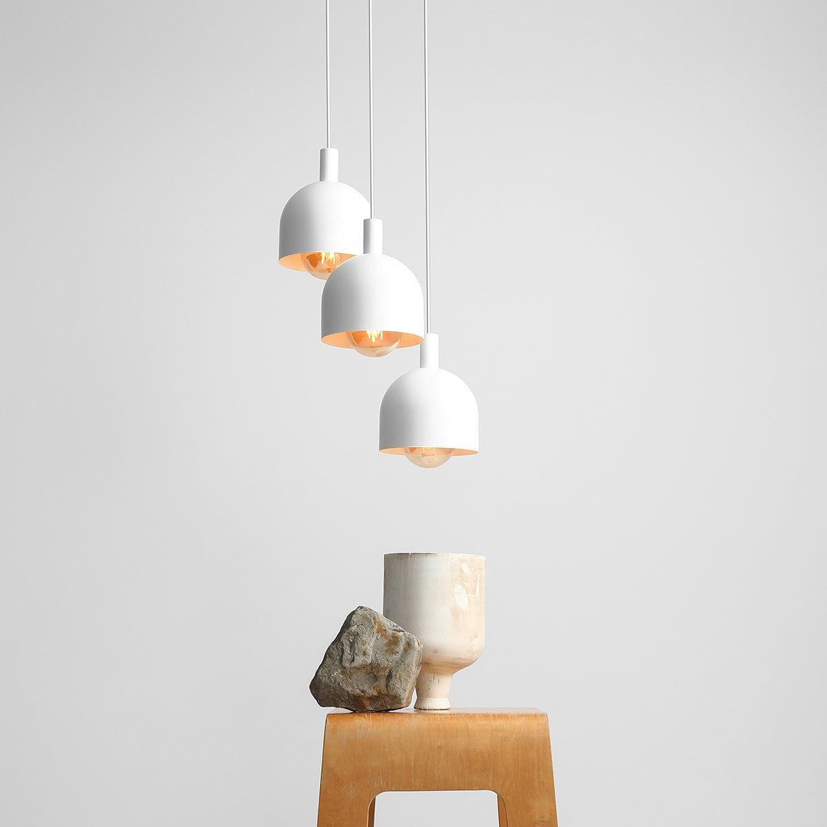 Lampa wisząca na kole BERYL TRIO biały Artera Eye on Design