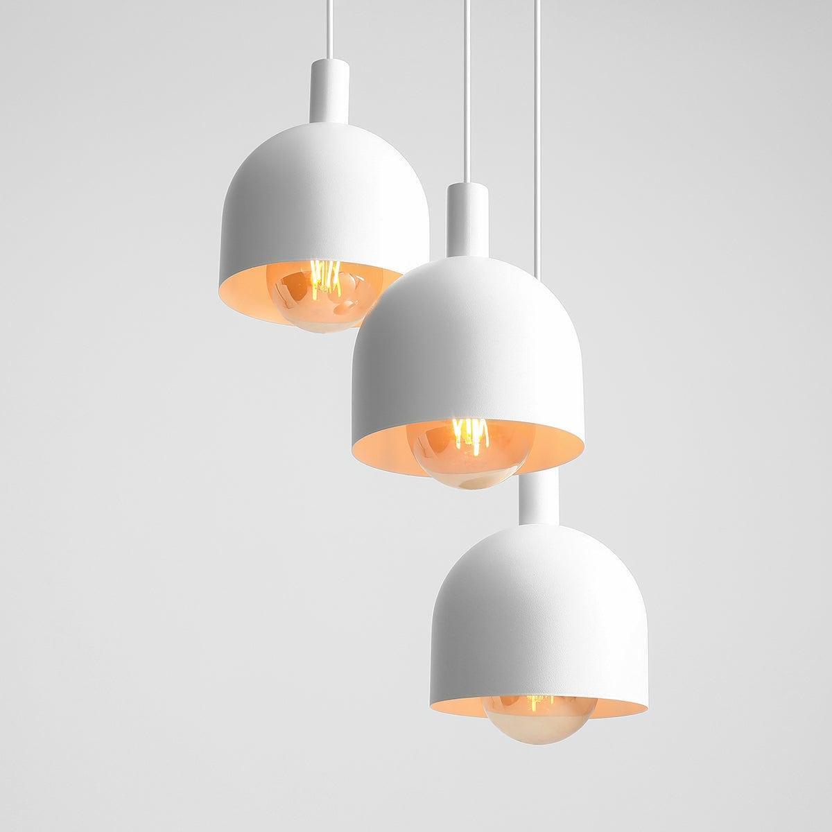 Lampa wisząca na kole BERYL TRIO biały Artera Eye on Design
