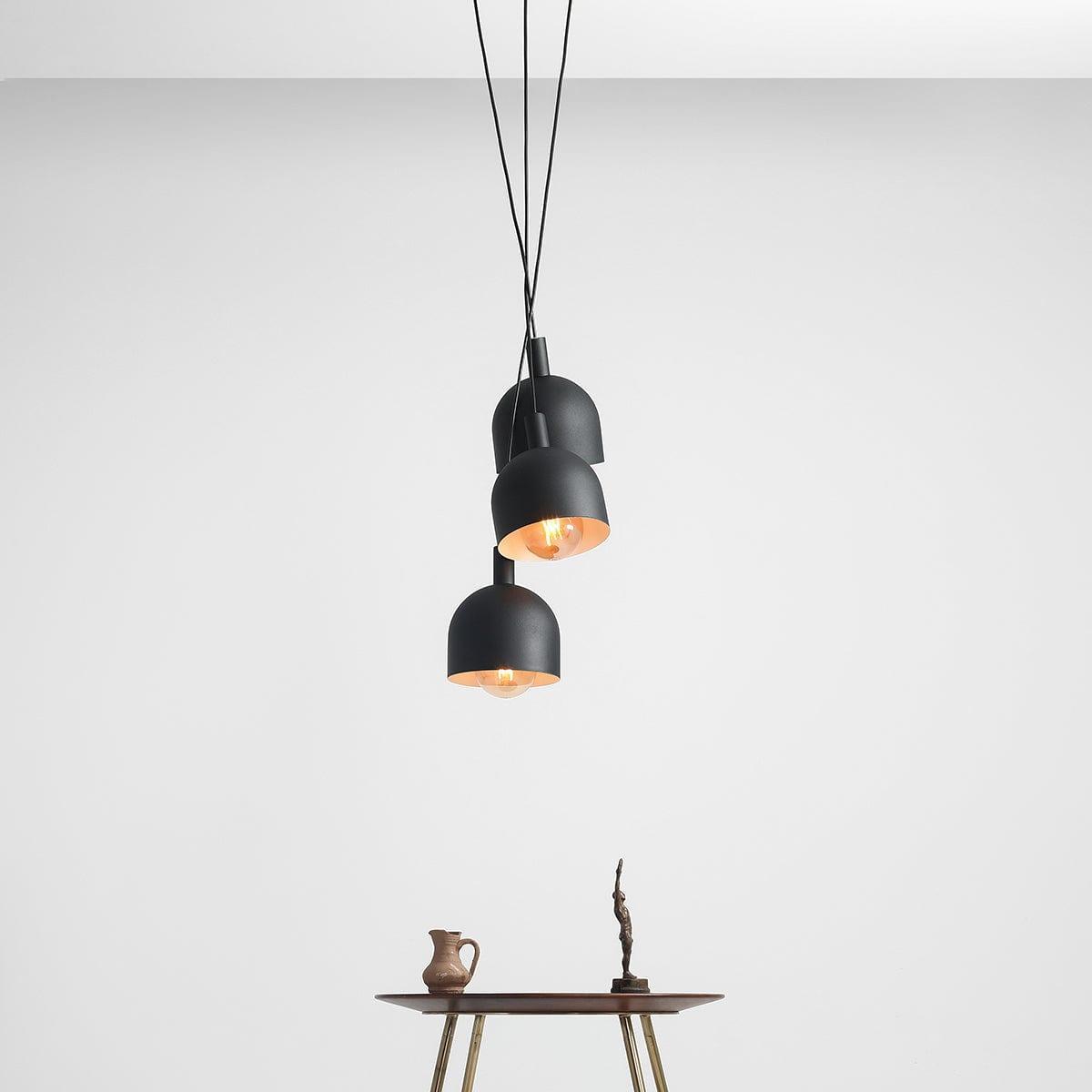 Lampa wisząca na kole BERYL TRIO czarny Artera Eye on Design
