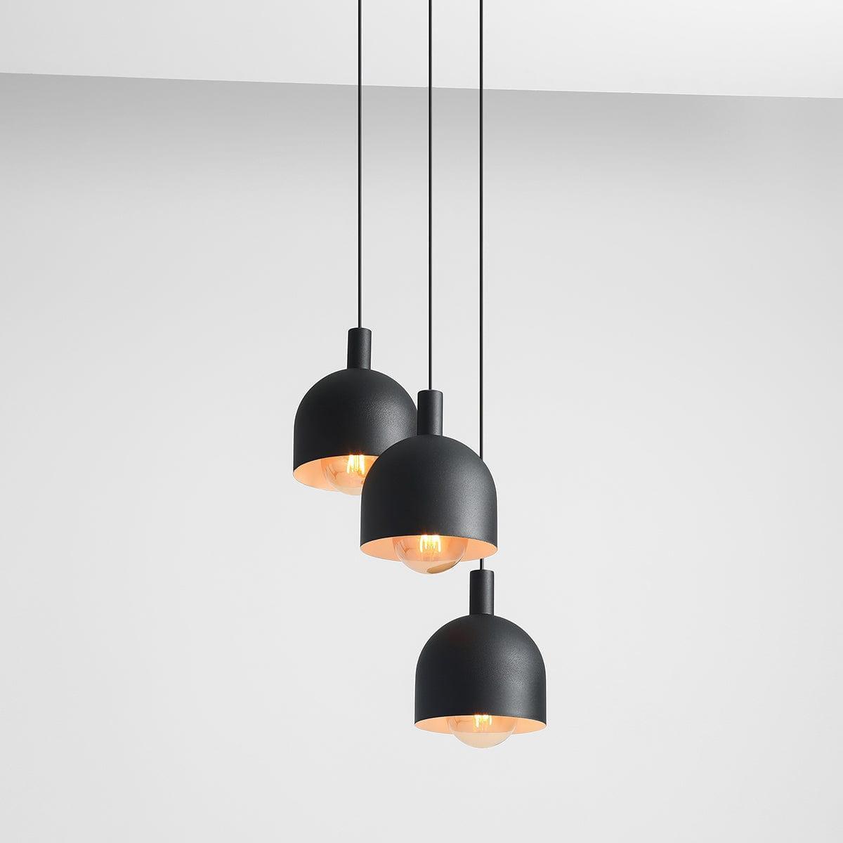 Lampa wisząca na kole BERYL TRIO czarny Artera Eye on Design