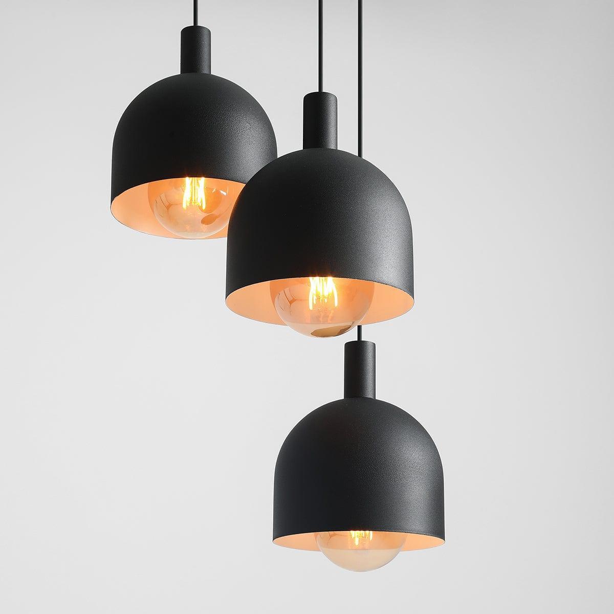 Lampa wisząca na kole BERYL TRIO czarny Artera Eye on Design