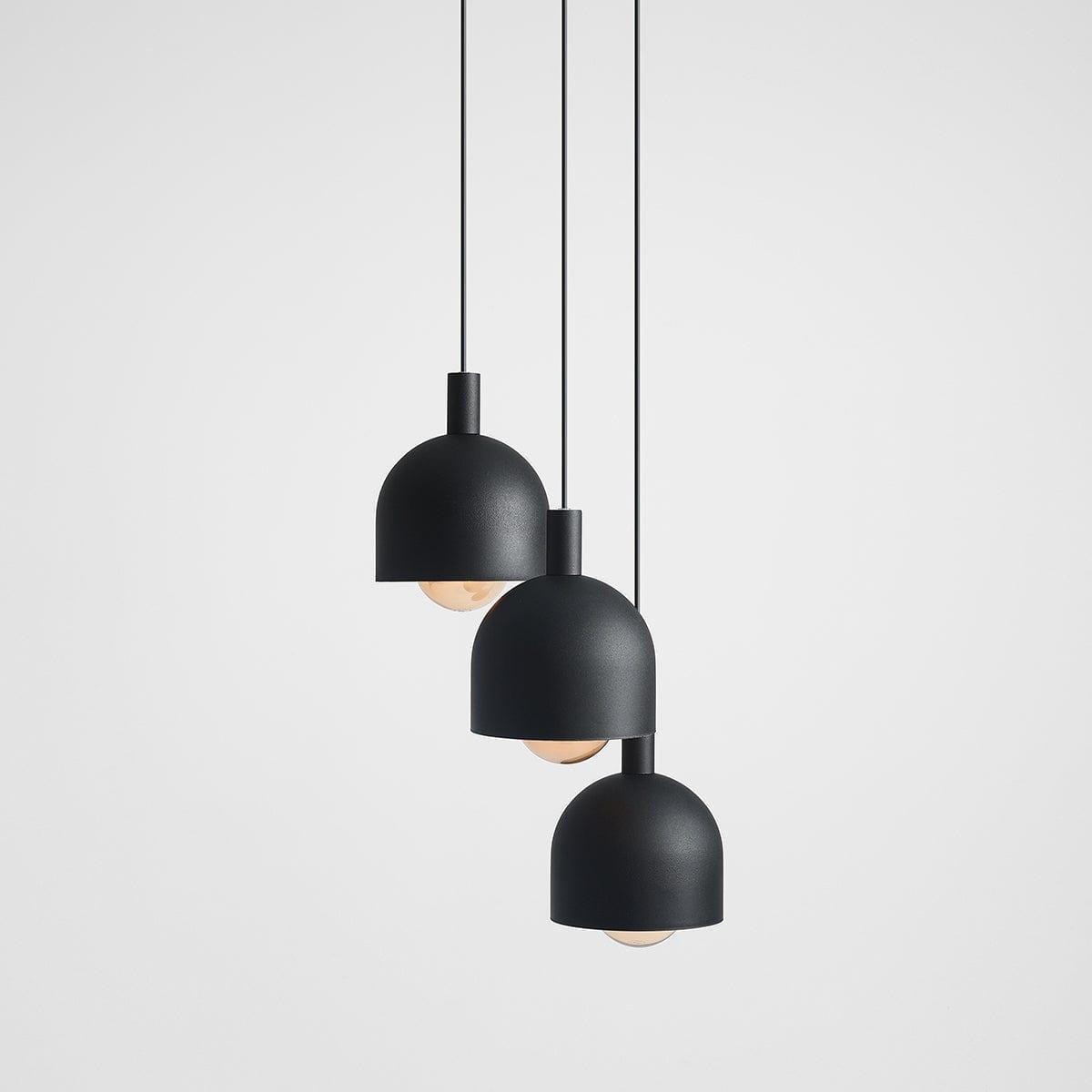 Lampa wisząca na kole BERYL TRIO czarny Artera Eye on Design