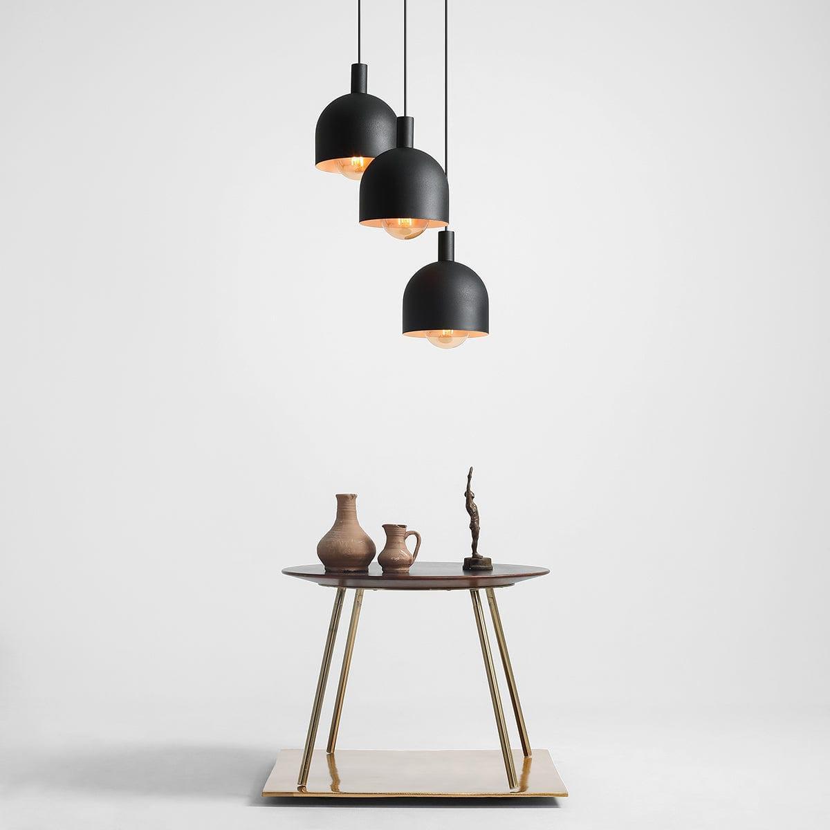 Lampa wisząca na kole BERYL TRIO czarny Artera Eye on Design