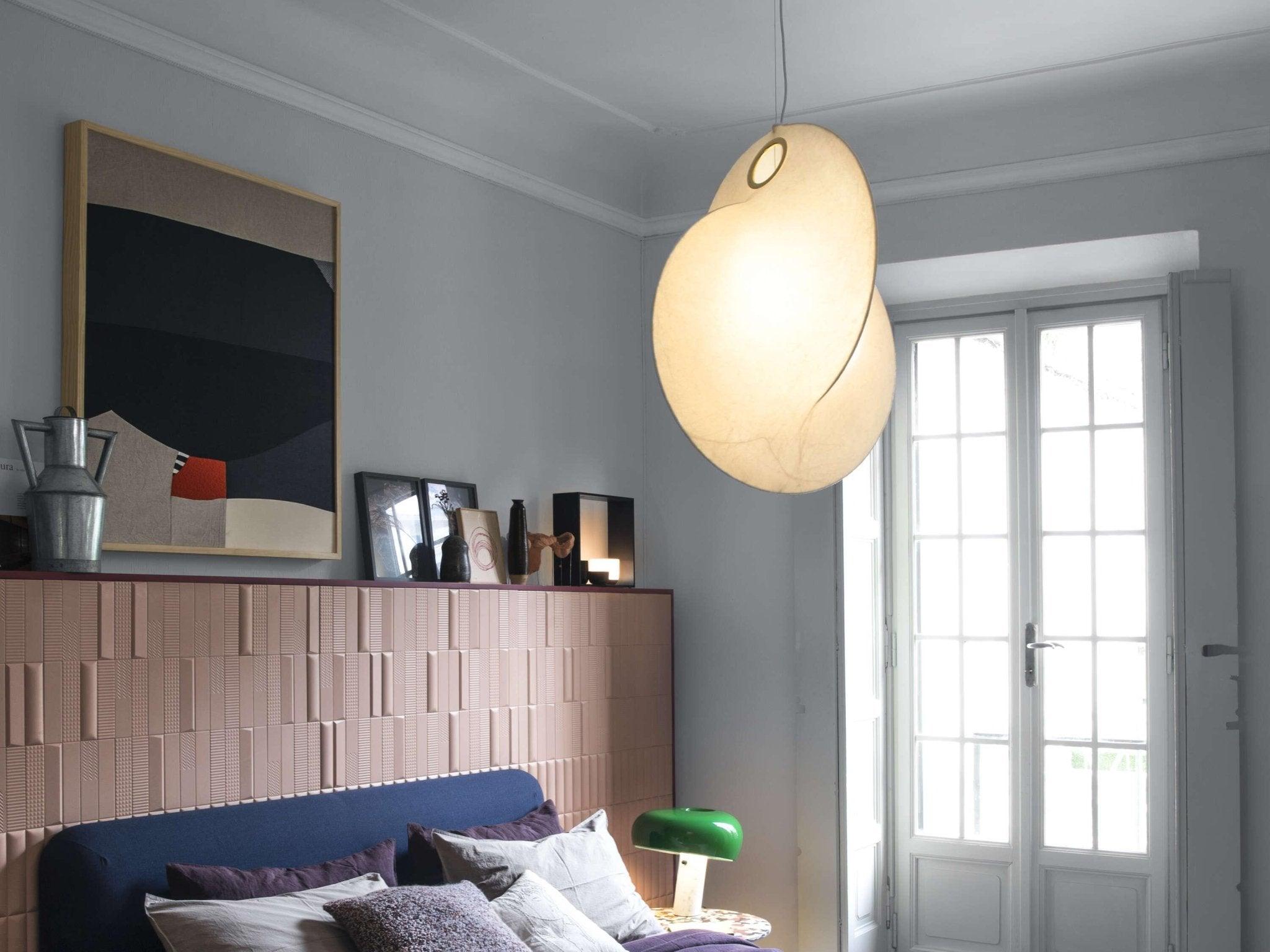 Lampa wisząca OVERLAP biały Flos Eye on Design