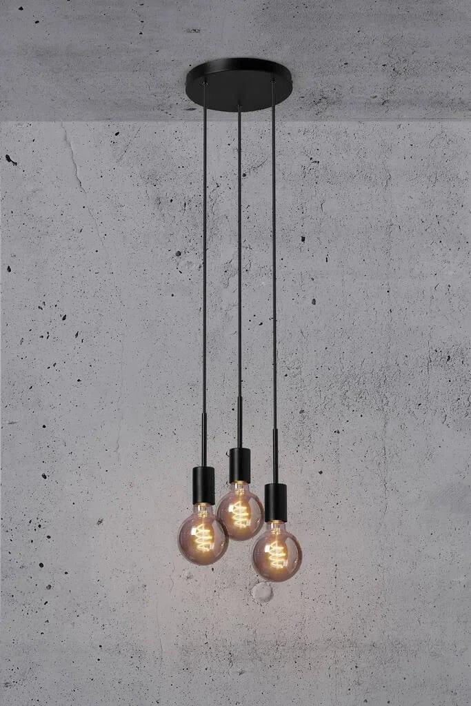 Lampa wisząca PACO TRIO czarny Nordlux Eye on Design