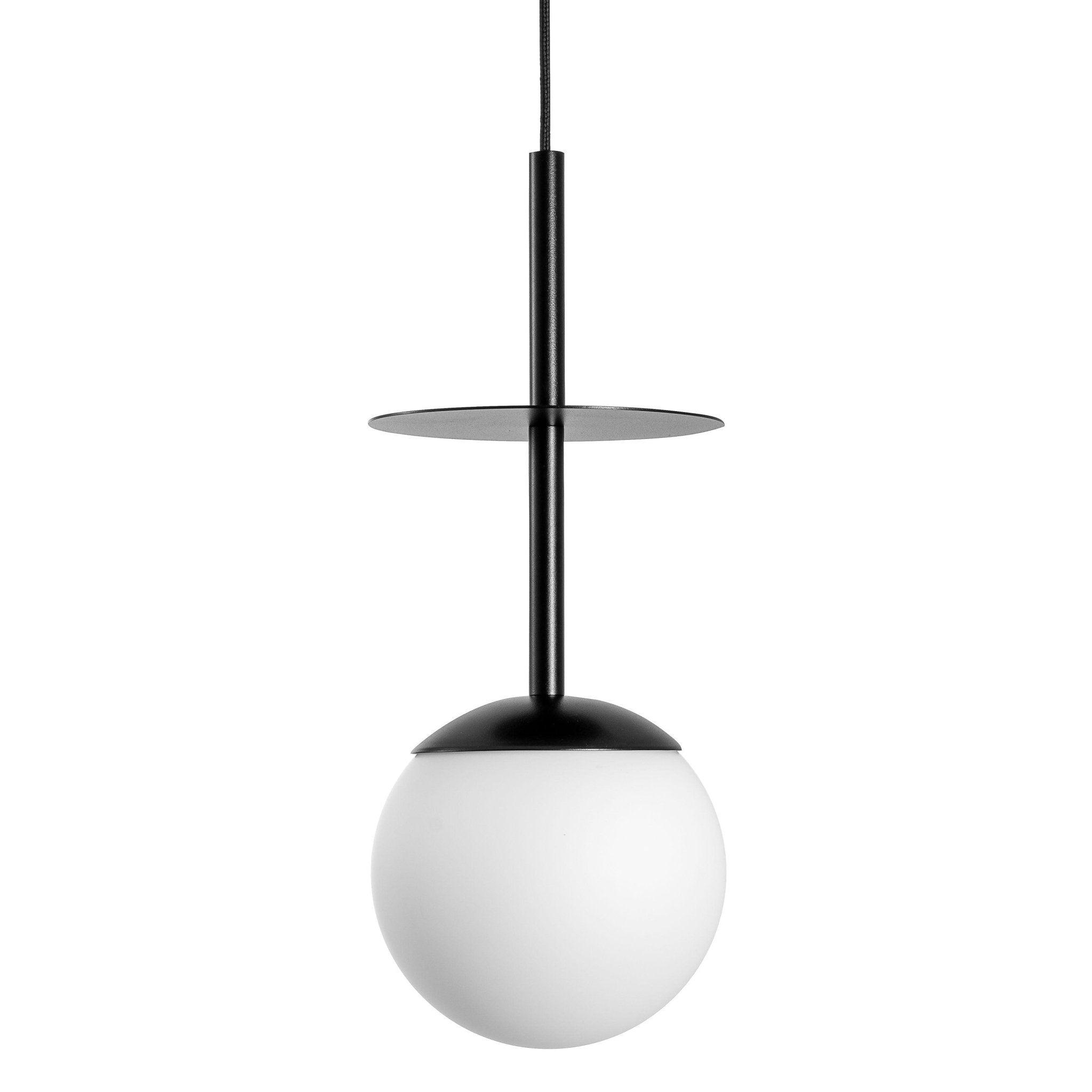 Lampa wisząca PLAAT czarny Ummo Eye on Design