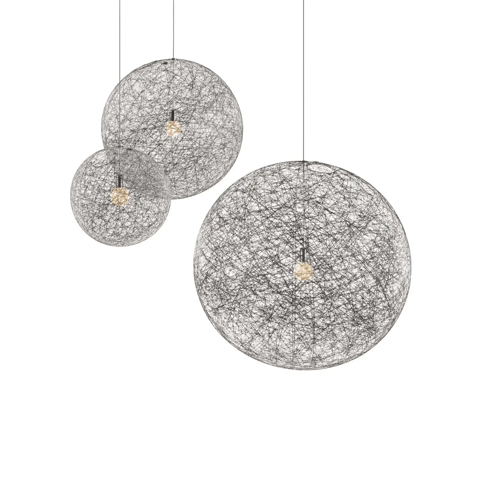 Lampa wisząca RANDOM LIGHT II czarny – Moooi