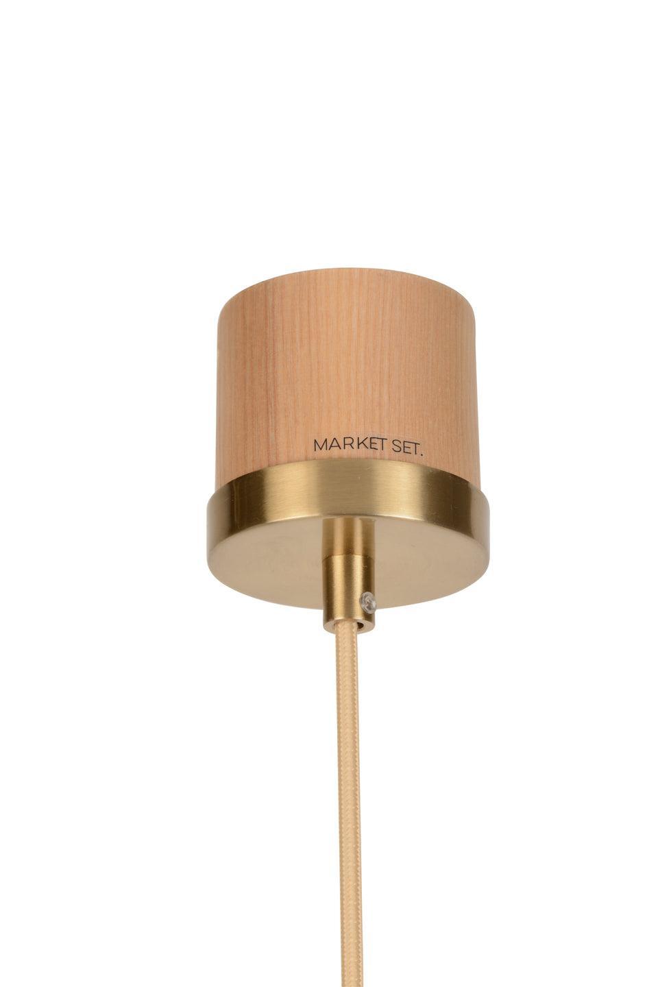 Lampa wisząca RIVAGE 2L beżowy len Market Set Eye on Design