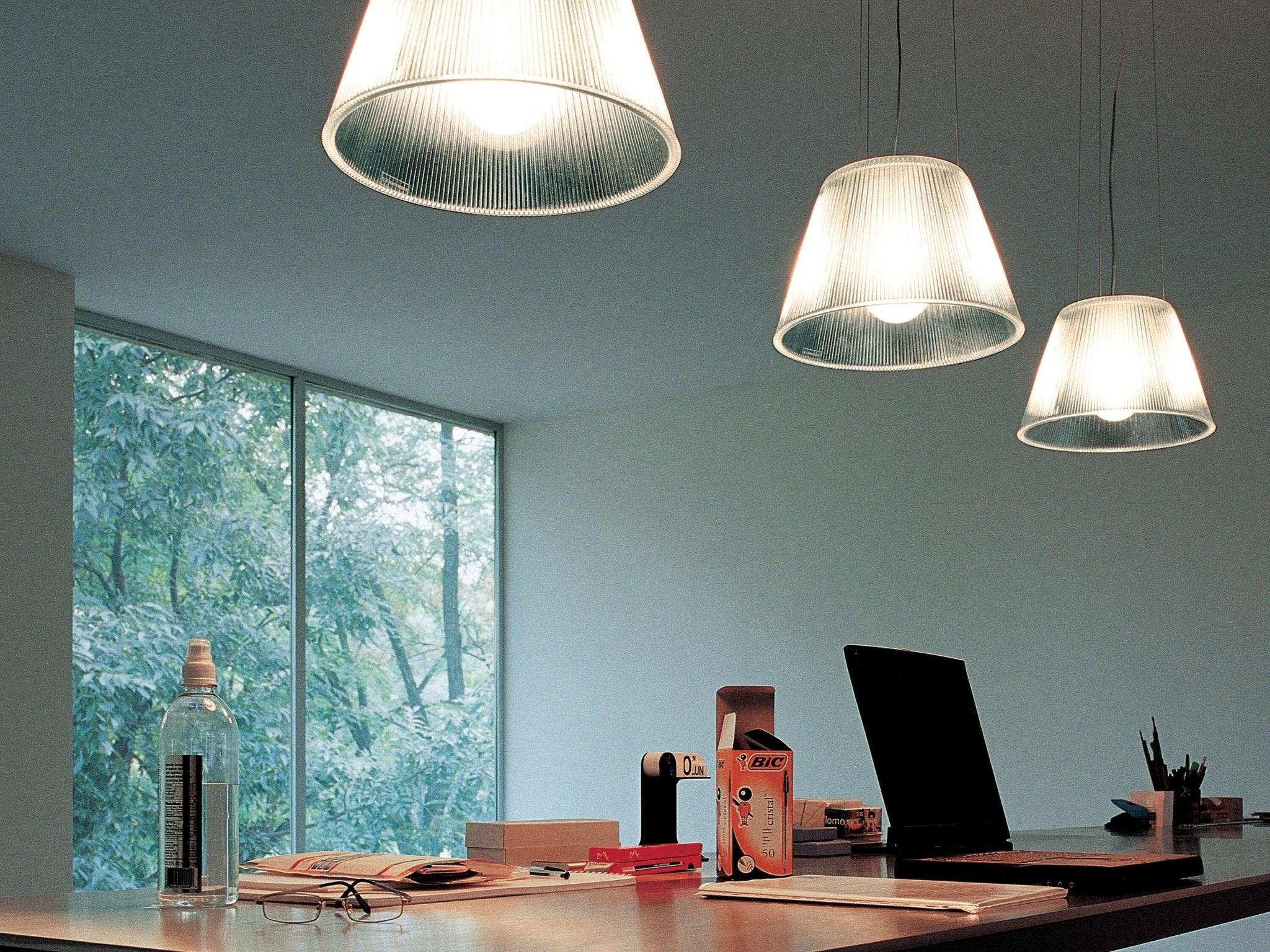 Lampa wisząca ROMEO MOON szkło Flos Eye on Design