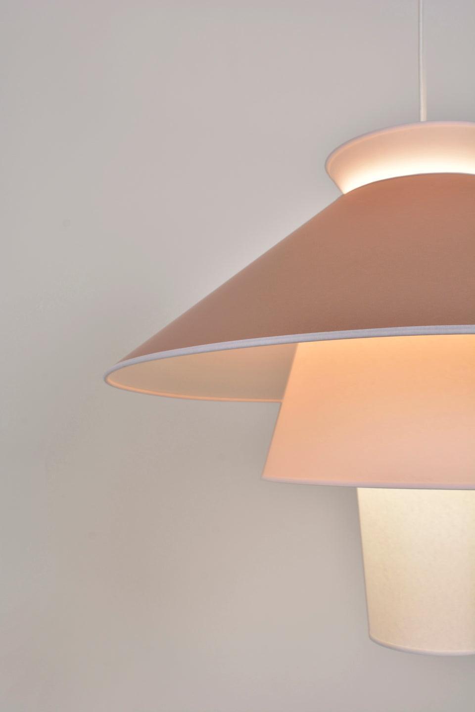 Lampa wisząca RUCHE brzoskwiniowy Market Set Eye on Design