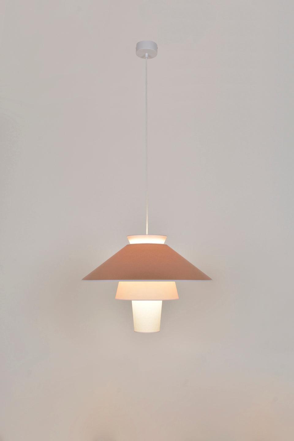 Lampa wisząca RUCHE brzoskwiniowy Market Set Eye on Design
