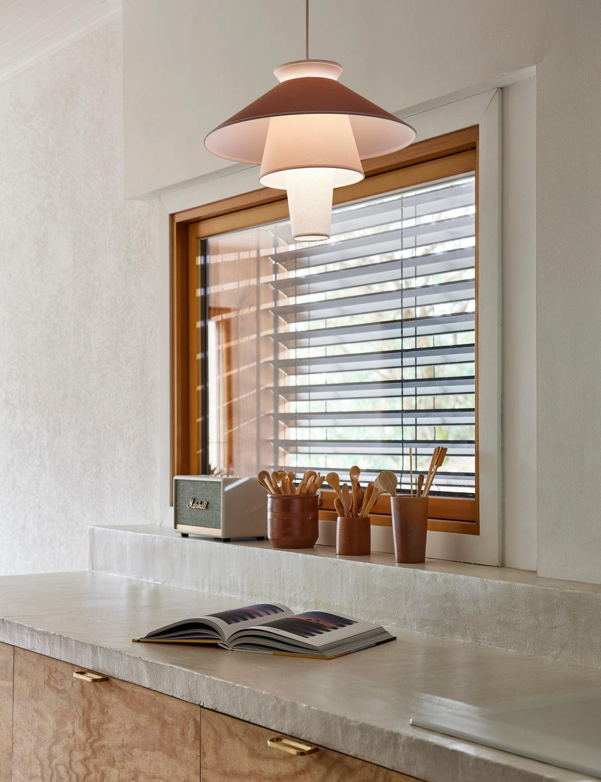 Lampa wisząca RUCHE brzoskwiniowy Market Set Eye on Design